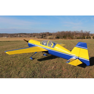 110" Yak 54 EXP Žlutá/Modrá 2,79m