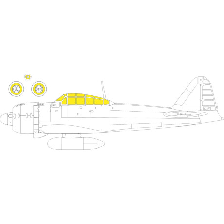 EDUARD maska A6M3 Zero Model 32 Weekend 1/48