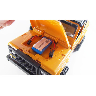 AMEWI RC auto Pick-Up Crawler, žltá