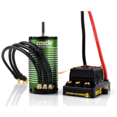 Castle motor 1515 2200ot/V V2 sensored, reg. Sidewinder 8