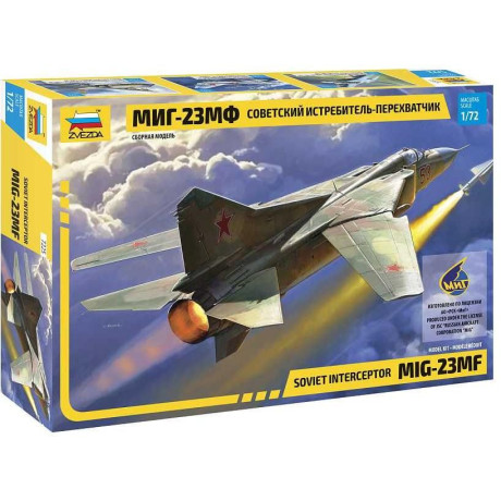 Model kit letadlo 7225 - MIG-23 MF Soviet Interceptor (1:72)