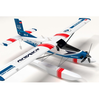 KAVAN Pilatus PC-6 Porter 1500mm ARF - modrá