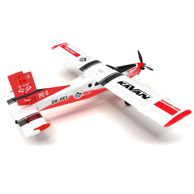 KAVAN Pilatus PC-6 Porter 1500mm ARF - červená
