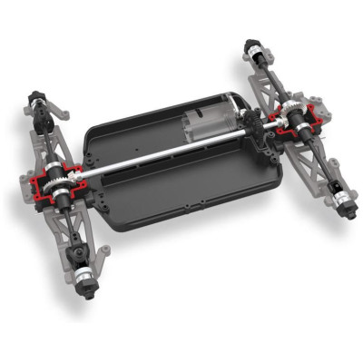 Traxxas Teton 1:18 4WD RTR modrý