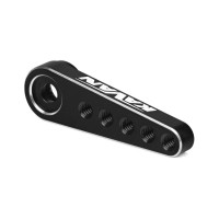 4,9mm átmérővel rendelkezik. Alumíniumból készült, M2-es menettel a golyóscsapok használatához. A furatok távolsága a szervó tengelytől: 6,5 mm; 9,8 mm; 13,1 mm; 16,4 mm; 19,6 mm.