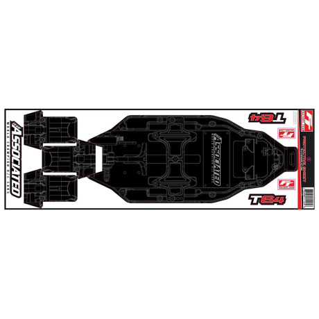 FT T6.4 ochranná folie na podvozek, 1 ks.