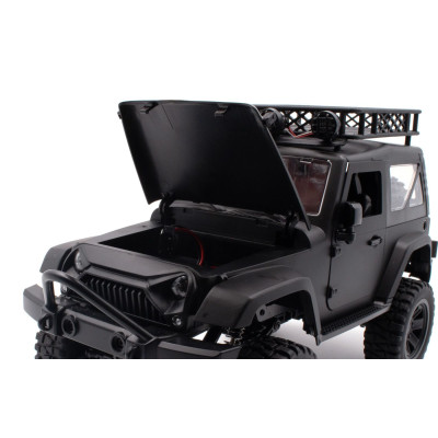 MODSTER XCross Country Elektro Brushed Crawler 4WD 1:14 RTR čierna matná