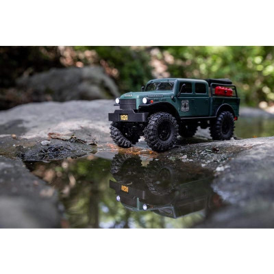 Axial SCX24 Dodge Power Wagon 1940 1:24 4WD oranžový