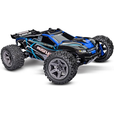 Traxxas Rustler 1:10 2BL 4WD RTR modrý