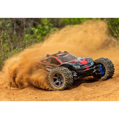 Traxxas Rustler 1:10 2BL 4WD RTR červený