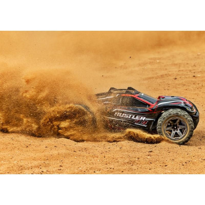 Traxxas Rustler 1:10 2BL 4WD RTR červený