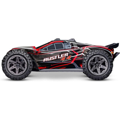 Traxxas Rustler 1:10 2BL 4WD RTR červený