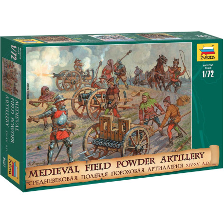Wargames (AoB) figurky 8027 - Medieval Powder Artillery (1:72)