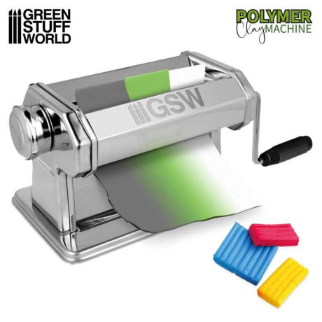 Polymer clay Machine / Lis na polymer