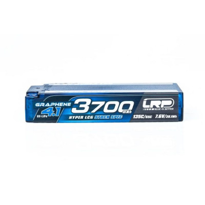 HV LCG Stock Spec GRAPHENE-4.1 3700mAh Hardcase Akku - 7.6V LiPo - 135C/65C
