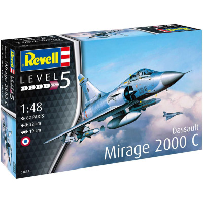 Plastic ModelKit letadlo 03813 - Dassault Mirage 2000C (1:48)