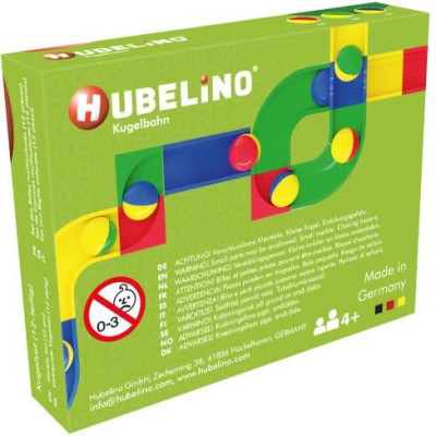 HUBELINO Kuličková dráha - kuličky dvojbarevné 12ks