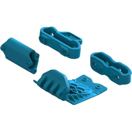 Arrma spodní lyžina, držák nárazníku, modré