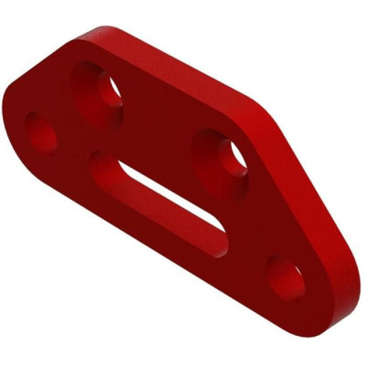 Arrma držák zavěšení přední, hliník, červený