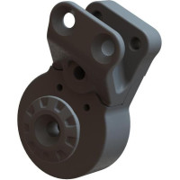 Pótalkatrész RC modellhez Arrma MT Gorgon: szervo saver black for servo 23T.