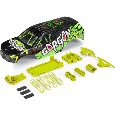 Arrma karosérie fluo žlutá: Gorgon