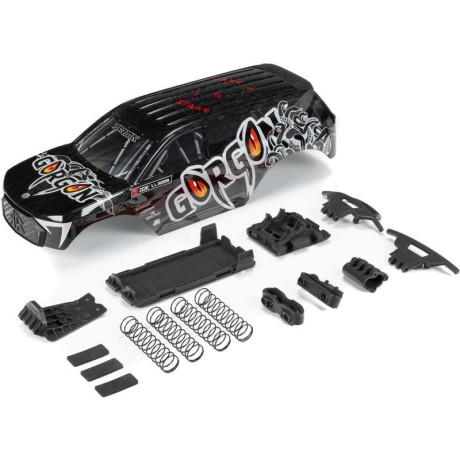 Arrma karosérie zbrańová černá: Gorgon