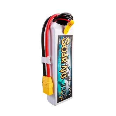 Gens ace G-Tech Soaring 3300mAh 14.8V 30C 4S1P Lipo Battery Pack with XT90 plug