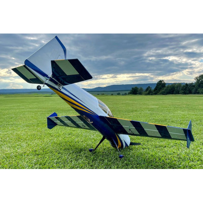 60" Yak 54 V2 - Bílá/Modrá 1,52m