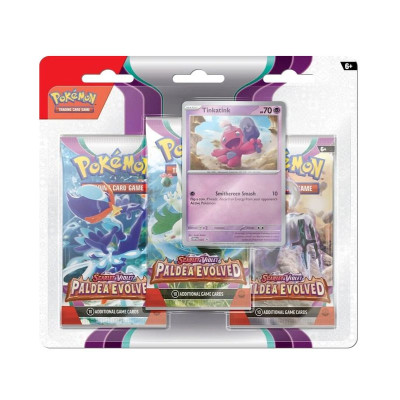 Pokémon: Tinkatink 3-pack blister Paldea Evolved