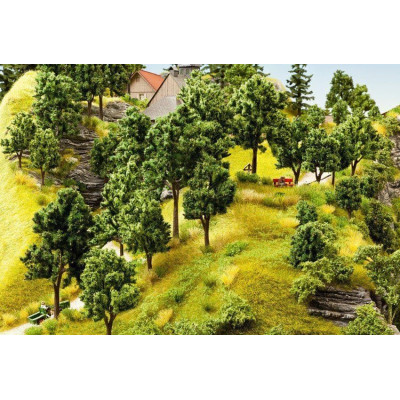 Set na tvorbu stromov, výška stromov 4 - 8 cm - 25ks