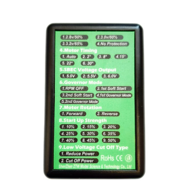 Programovacia LED karta