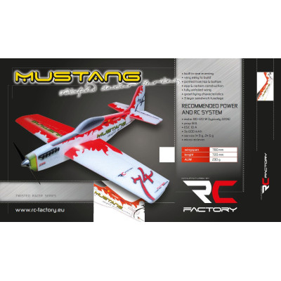 RC Factory Mustang žltý