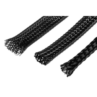 Punčochový návlek 3mm černý 10m