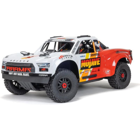 Arrma Mojave 4S BLX 1:8 RTR bílá/červená