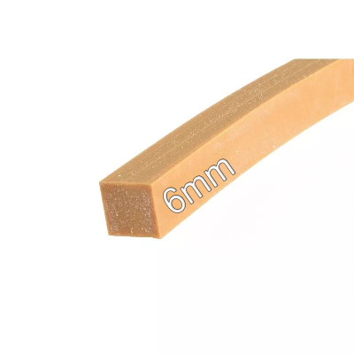 Guma 6x6 hranatá 1 meter