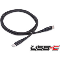 Élvezze az USB-C szabvány teljes teljesítményét a 100 wattos Traxxas USB-C tápkábellel. A kábel elegáns védőfonattal és eloxált alumínium csatlakozókkal rendelkezik, műanyag markolattal. Hossza 1,5 m.