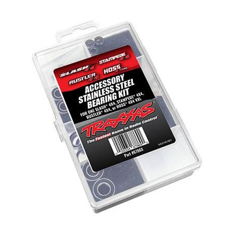 Traxxas sada kuličkových ložisek nerez (pro Slash 4X4/Stampede 4X4/Rustler 4X4/Hoss 4X4 VXL)