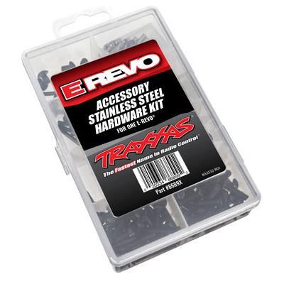 Traxxas sada šroubů nerez (pro E-Revo VXL)