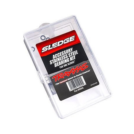 Traxxas sada kuličkových ložisek nerez (pro Sledge)