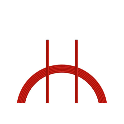 Kabel PVC 0.055mm2 10m (červený)