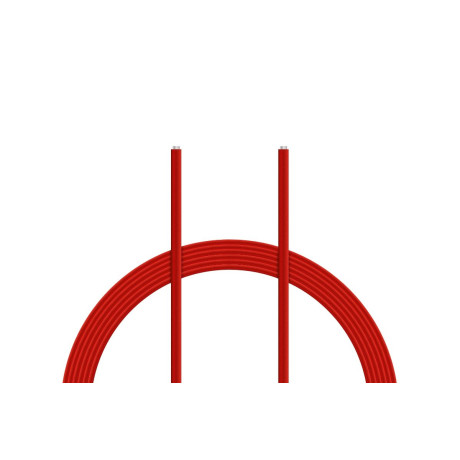 Kabel PVC 0.055mm2 10m (červený)