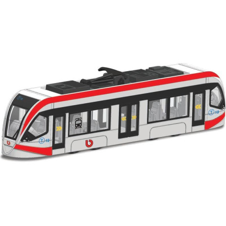 Bburago tramvaj červená