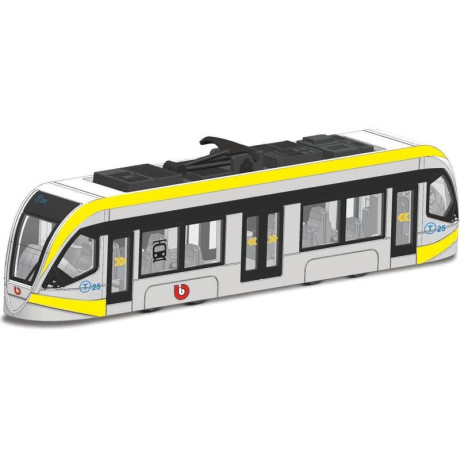 Bburago tramvaj žlutá