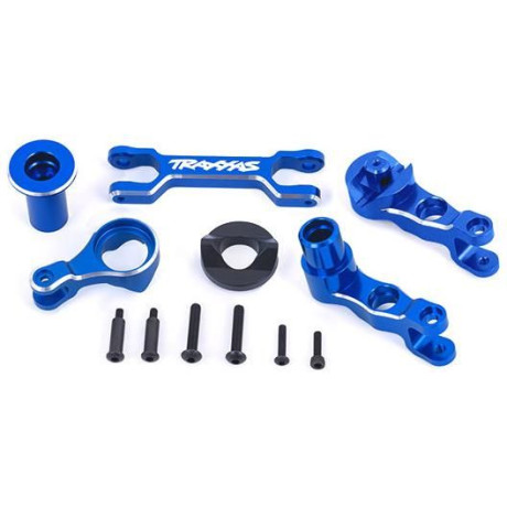 Traxxas páky řízení hliníkové modře eloxované (pro X-Maxx)