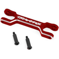 Tuning alkatrész a Traxxas XRT, X-Maxx RC modellekhez: kormányrúd alumínium 6061-T6, piros eloxált.