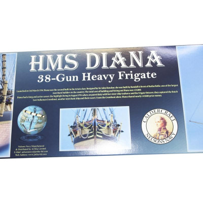 CALDERCRAFT H.M.S. Diana fregata 1794 1:64 kit