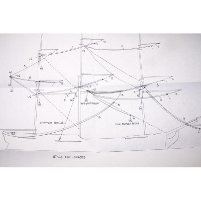 CALDERCRAFT H.M.S. Diana fregata 1794 1:64 kit