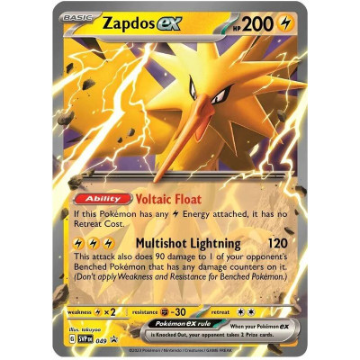 Pokémon: Scarlet & Violet 151 Zapdos ex Collection
