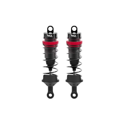 Hliníkové olejové tlumiče 1/8 100/16mm, 2 ks.