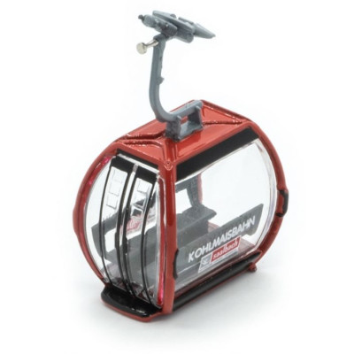 Lanovka H0 D-Line Set "Kohlmaisbahn" červená/čierna 6 Omega V+1 ks.